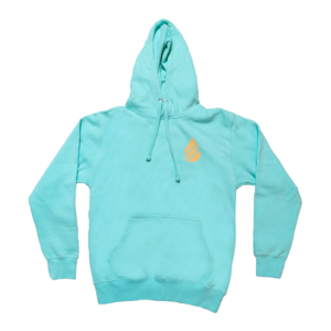 Mens Hoodie Teal